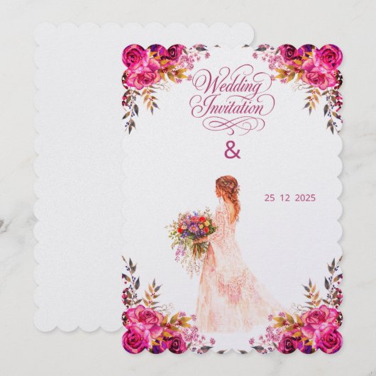 Einladung (Vorne/Hinten)