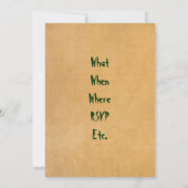 Einladung (Rückseite)