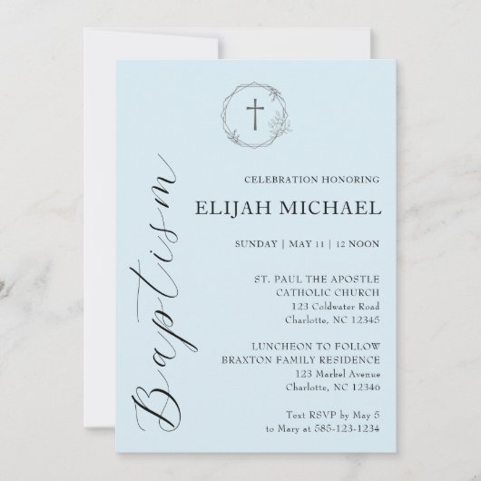 Einladung (Vorderseite)