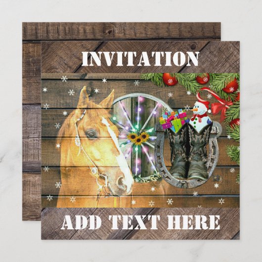 Einladung (Vorne/Hinten)