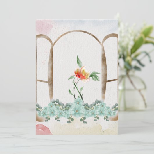 Einladung (Stehend Vorderseite)