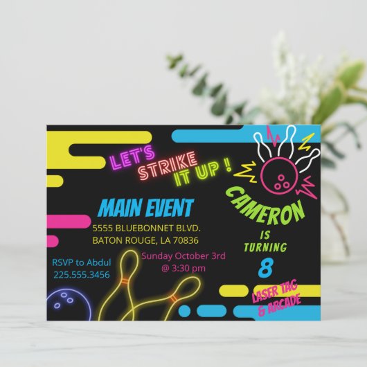 Einladung (Stehend Vorderseite)