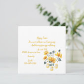 Einladung (Stehend Vorderseite)