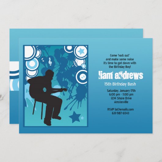 Einladung (Vorne/Hinten)