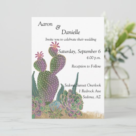 Einladung (Stehend Vorderseite)