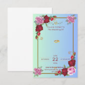 Einladung (Vorne/Hinten)