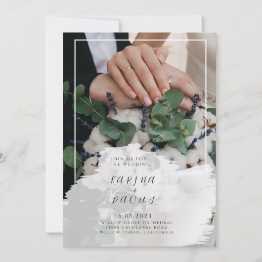 Einladung (Vorderseite)