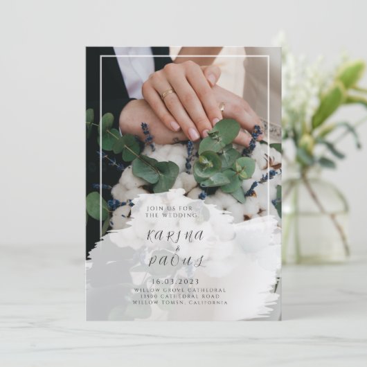 Einladung (Stehend Vorderseite)