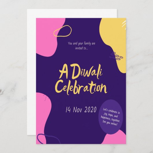 Einladung (Vorne/Hinten)