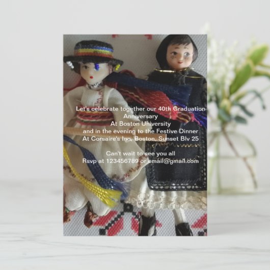 Einladung (Stehend Vorderseite)