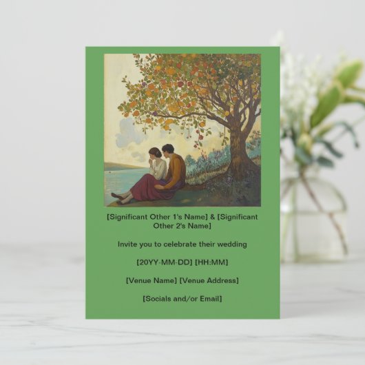 Einladung (Stehend Vorderseite)