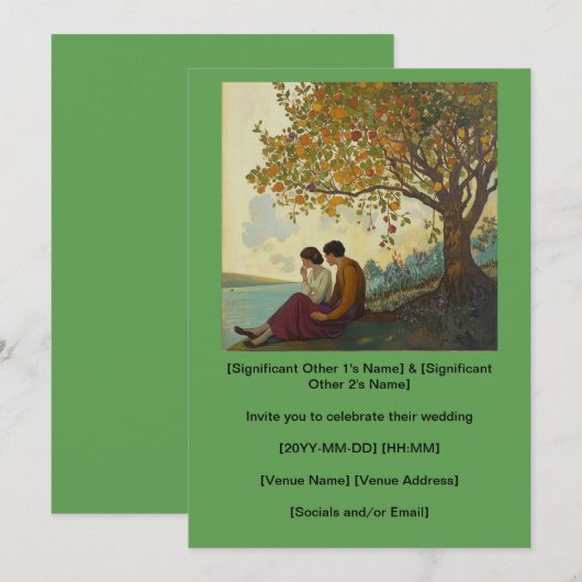 Einladung (Vorne/Hinten)