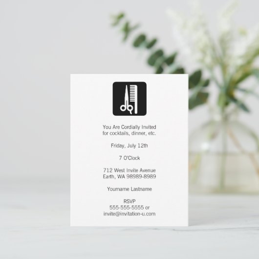 Einladung (Stehend Vorderseite)