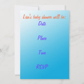 Einladung (Rückseite)