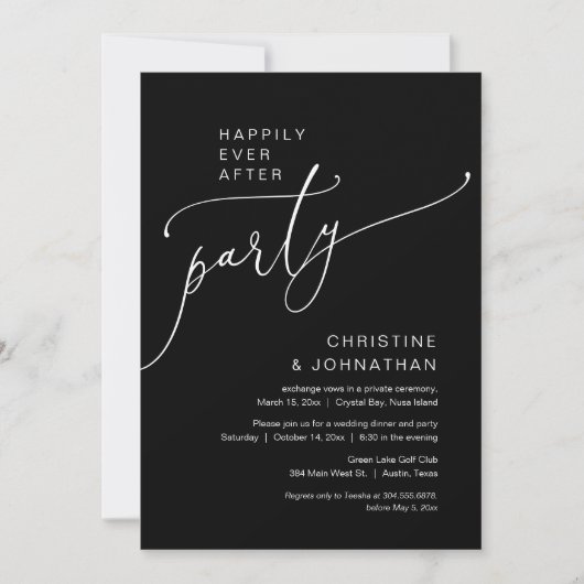 Einladung (Vorderseite)