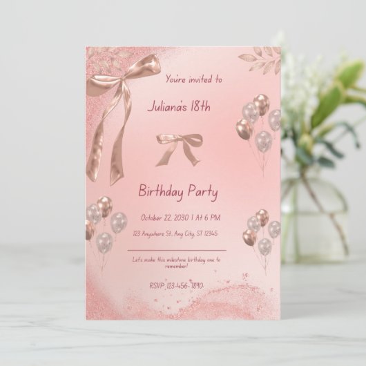 Einladung (Stehend Vorderseite)