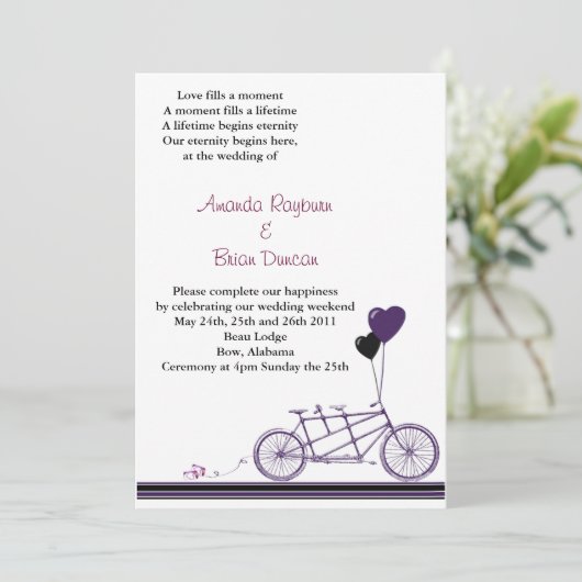 Einladung (Stehend Vorderseite)