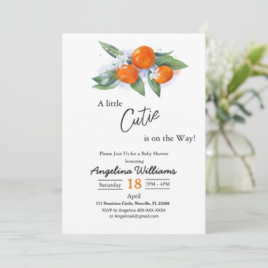 Einladung (Stehend Vorderseite)