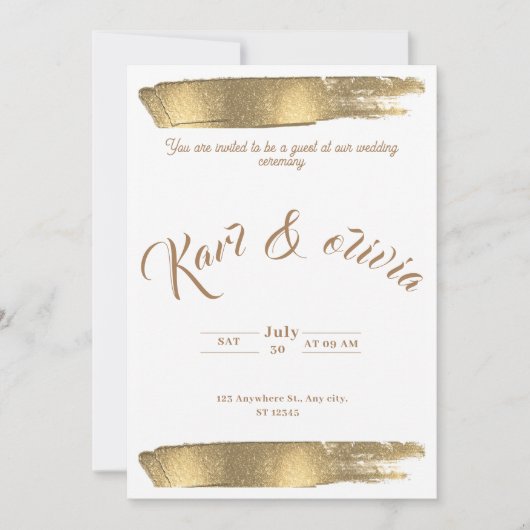 Einladung (Vorderseite)