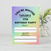 Einladung (Stehend Vorderseite)