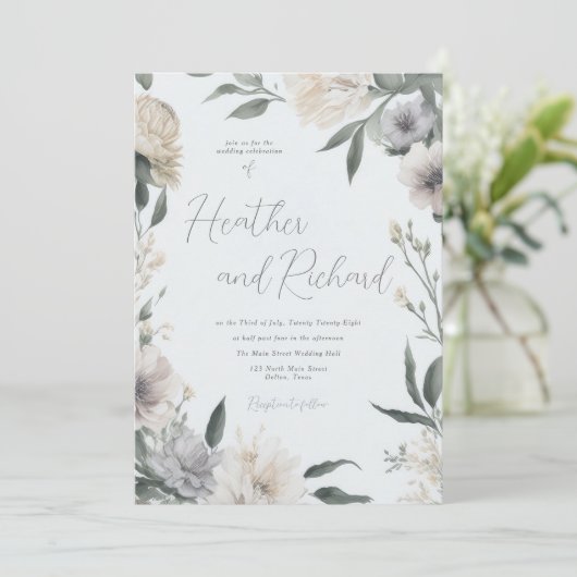 Einladung (Stehend Vorderseite)