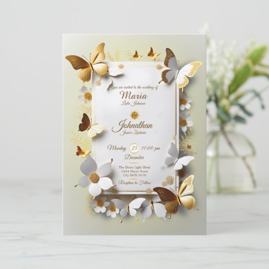 Einladung (Stehend Vorderseite)