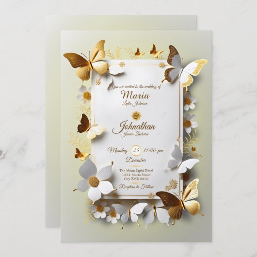 Einladung (Vorne/Hinten)