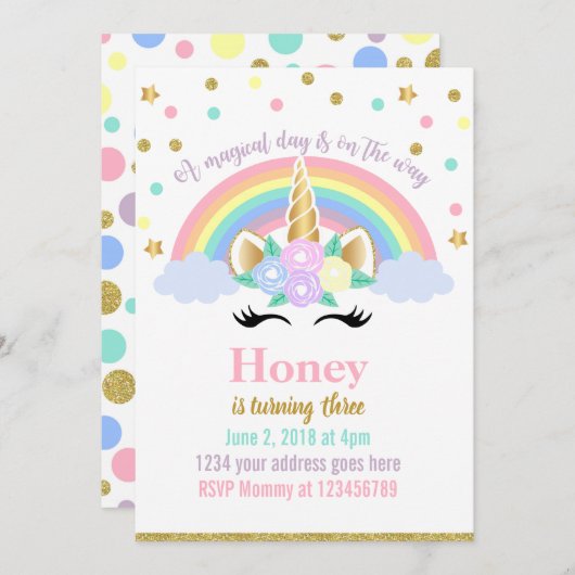 Einladung (Vorne/Hinten)