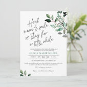 Einladung (Stehend Vorderseite)