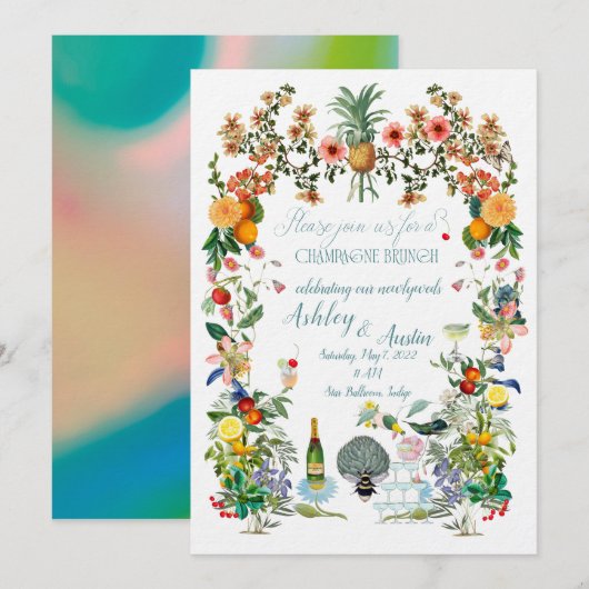 Einladung (Vorne/Hinten)