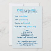 Einladung (Rückseite)