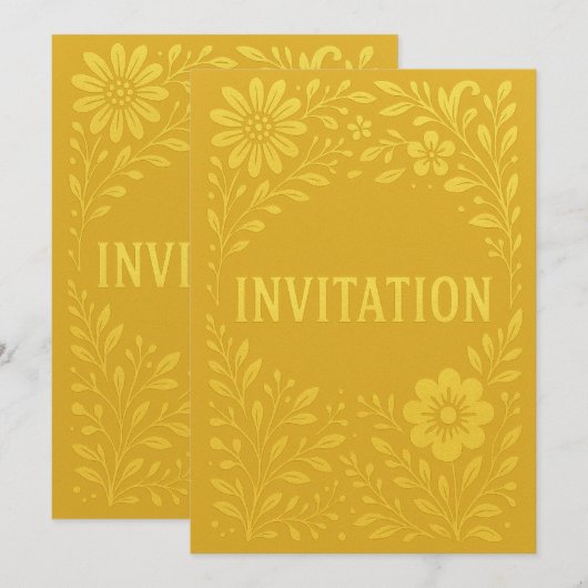 EINLADUNG (Vorne/Hinten)