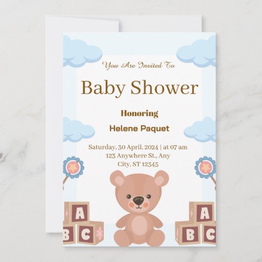 Einladung (Vorderseite)