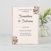 Einladung (Stehend Vorderseite)