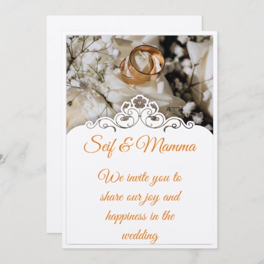 Einladung (Vorne/Hinten)