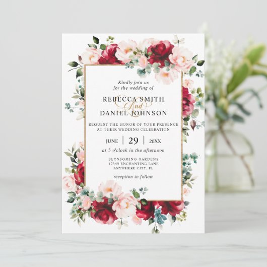 Einladung (Stehend Vorderseite)