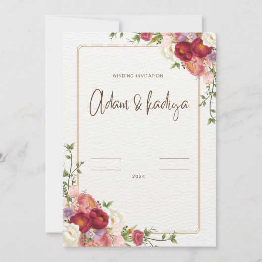 Einladung (Vorderseite)