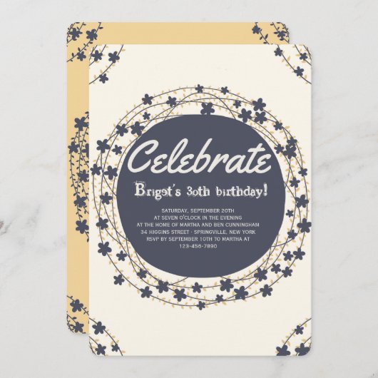 Einladung (Vorne/Hinten)