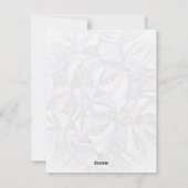 Einladung (Rückseite)