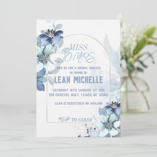 Einladung (Stehend Vorderseite)