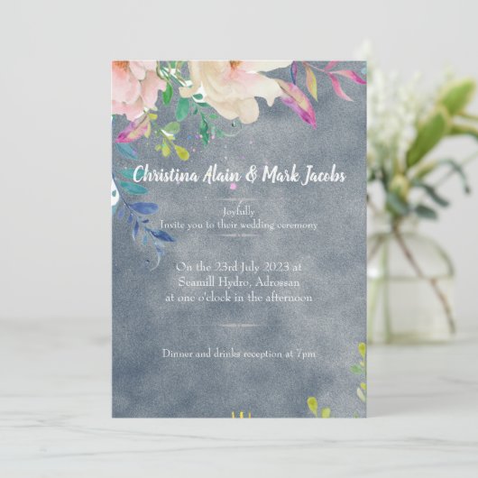 Einladung (Stehend Vorderseite)