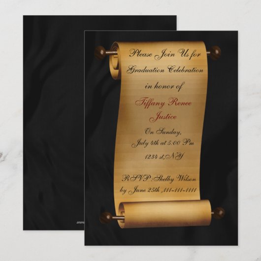 Einladung (Vorne/Hinten)