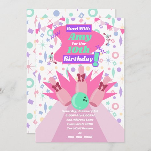 Einladung (Vorne/Hinten)