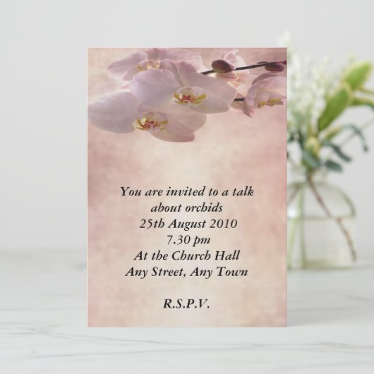 Einladung (Stehend Vorderseite)