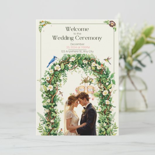 Einladung (Stehend Vorderseite)