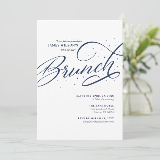 Einladung (Stehend Vorderseite)