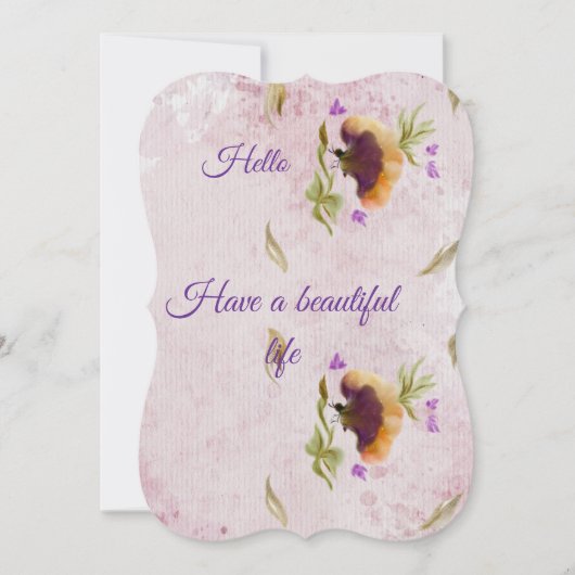 Einladung (Vorderseite)