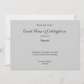 Einladung (Rückseite)