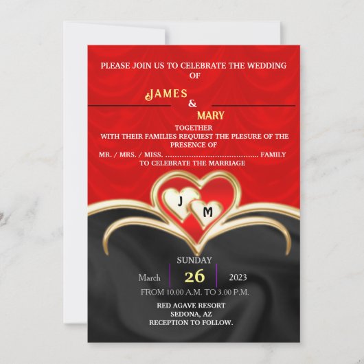 Einladung (Vorderseite)