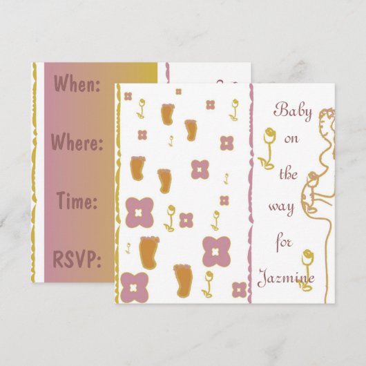 Einladung (Vorne/Hinten)